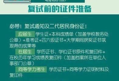 考研初试成绩即将出炉，人民日报发布复试攻略，有备无患！