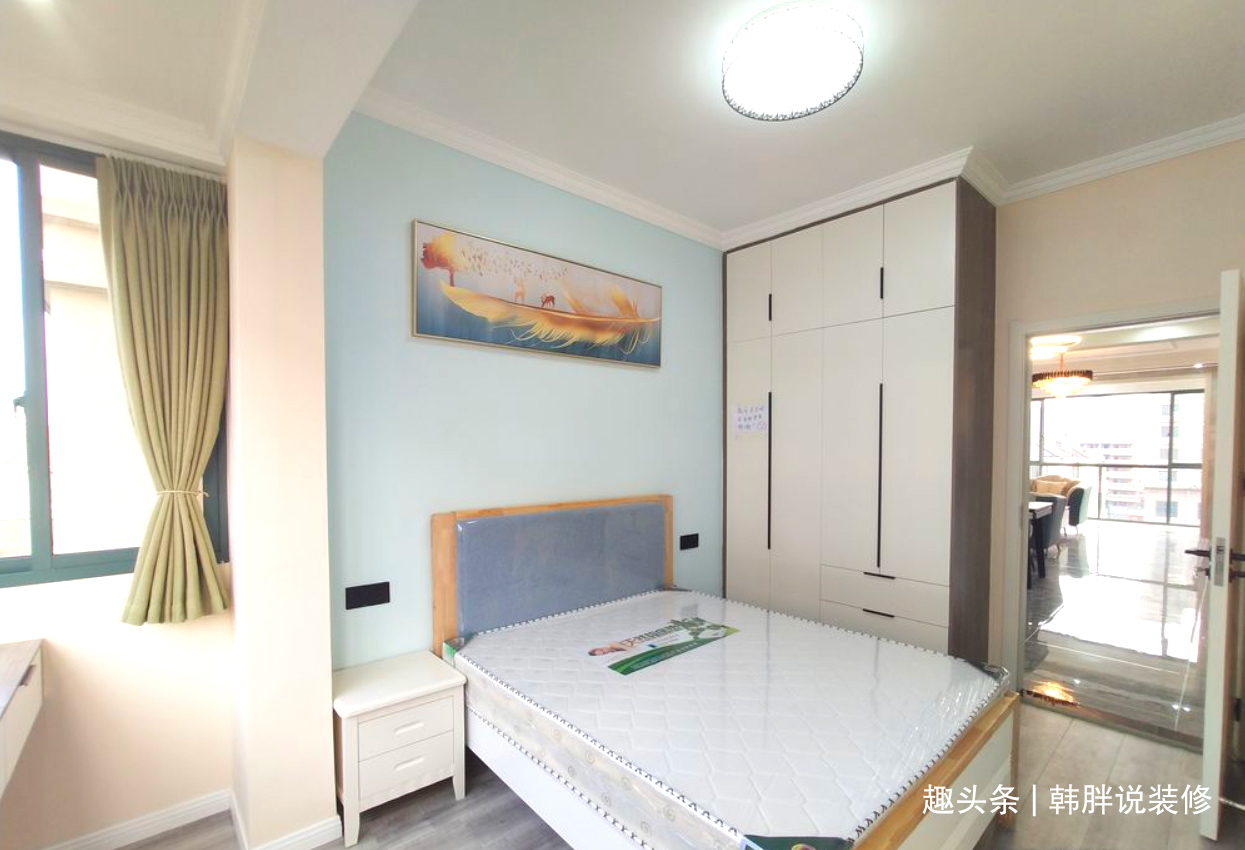 飘窗|晒晒正在通风的90㎡新房,全屋贴瓷砖,清新大气家人都很喜欢