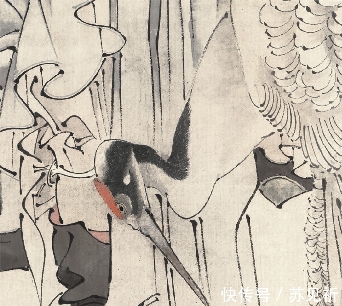 人物图$任伯年《人物图》欣赏:笔墨夸张生动,属于国画大师的代表人物