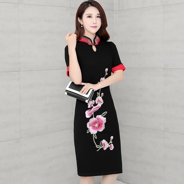 过时|传统旗袍已经过时,这几款妈妈装旗袍,让你告别黄脸婆