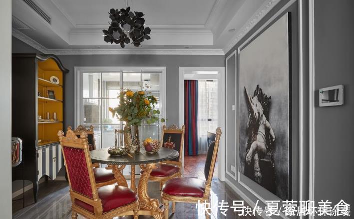 一半皇家风，一半现代感，营造高贵矜持的新家，让朋友羡慕不已