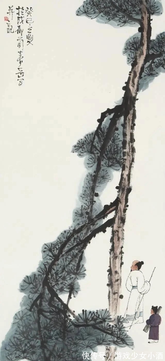 李将军&他贵为山水画大师的儿子,绕开中国画师承的最大忌讳,可敬可嘉!