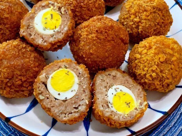 #福气年夜菜#鹌鹑蛋版苏格兰蛋