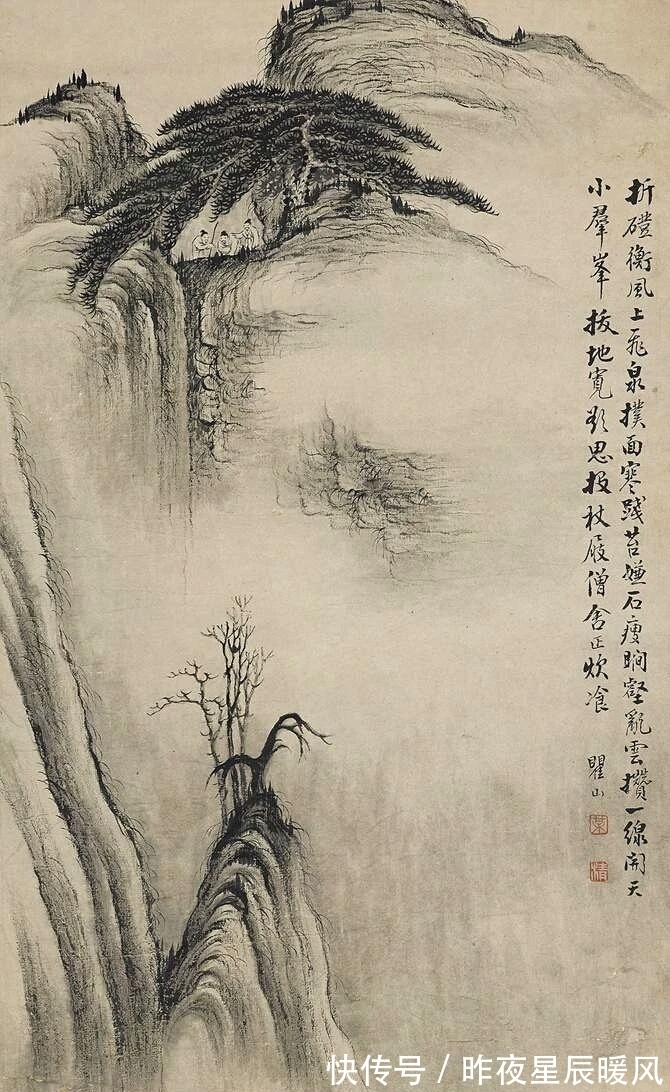 宗师@他是一代国画宗师,他只稍微改动了一下,就让无数人爱不释手!