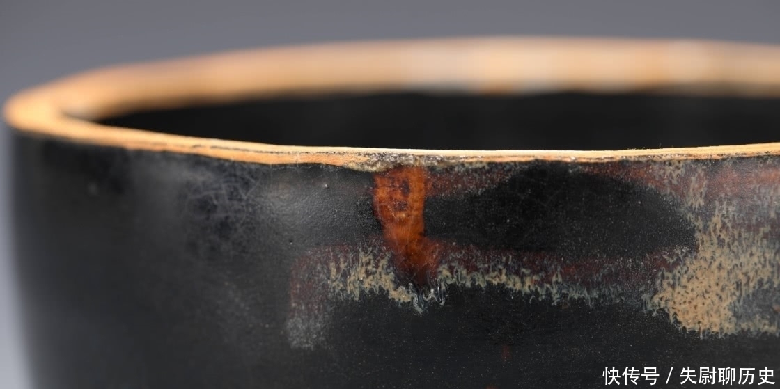 南宋 吉州窑窑变釉钵