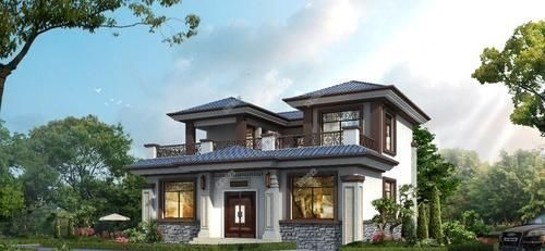 x2|120平米左右农村小四合院设计,韵味十足,领略中式建筑的美