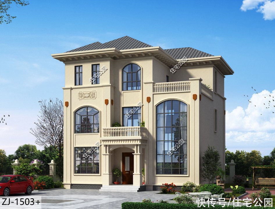 回农村给父母盖养老房,三兄弟各选了一套图纸,大家看看哪套好?