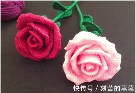 花瓣|钩针玫瑰花,这么漂亮的花,都是一针一线钩出来的!附图解教程