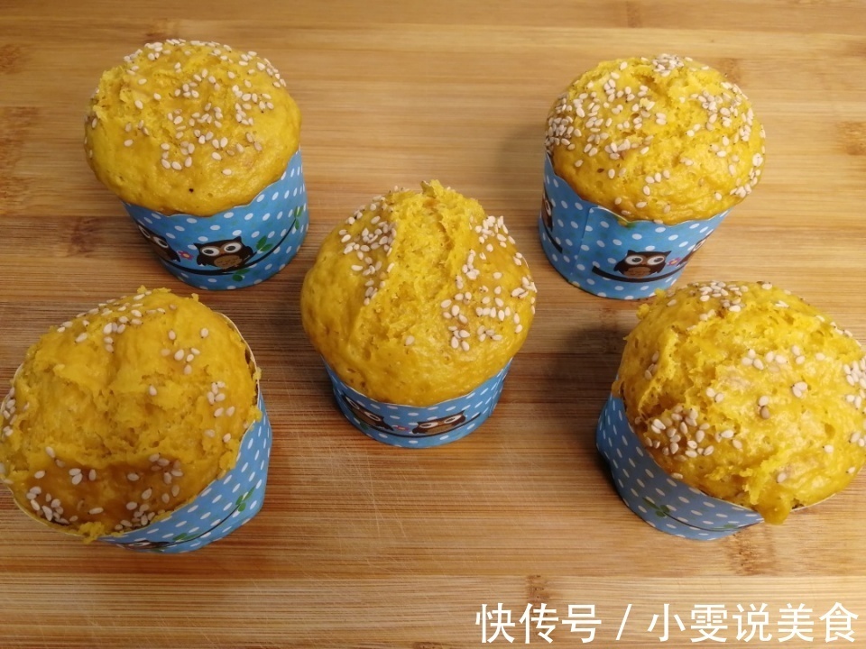 1块南瓜，2勺红糖，筷子一搅，手不沾面，做出美味孩子抢着吃