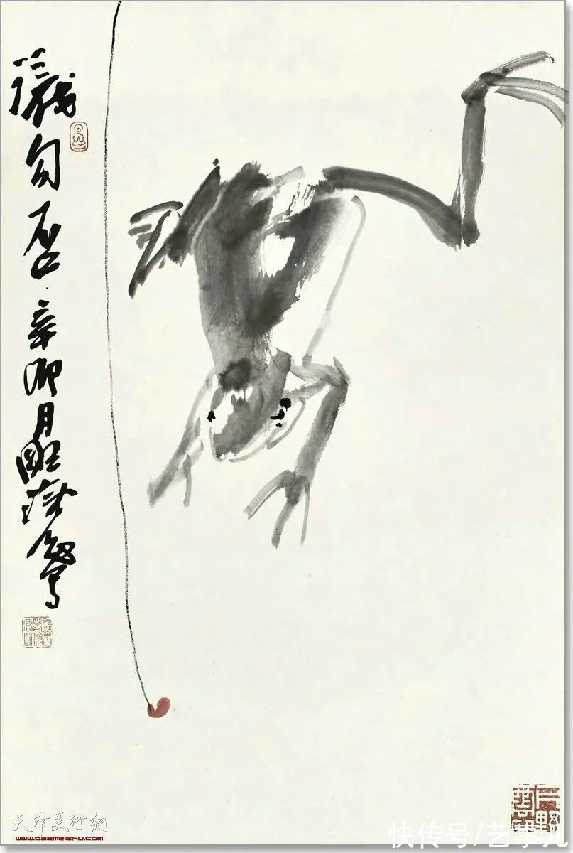 山静居画论#尹沧海教授动物系列作品欣赏:富有诗意的意象世界