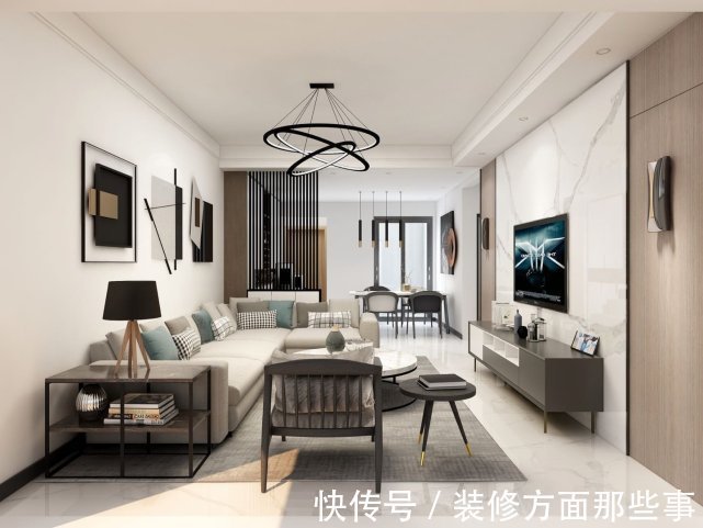 四居室|188平现代风四居室,给繁乱混杂的日常赋予宁静轻松