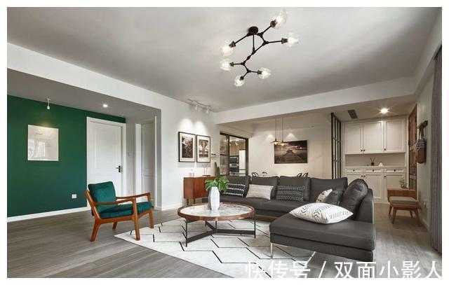 原木色|160平大户型的精致装修,洗尽铅华,尽享天伦之乐