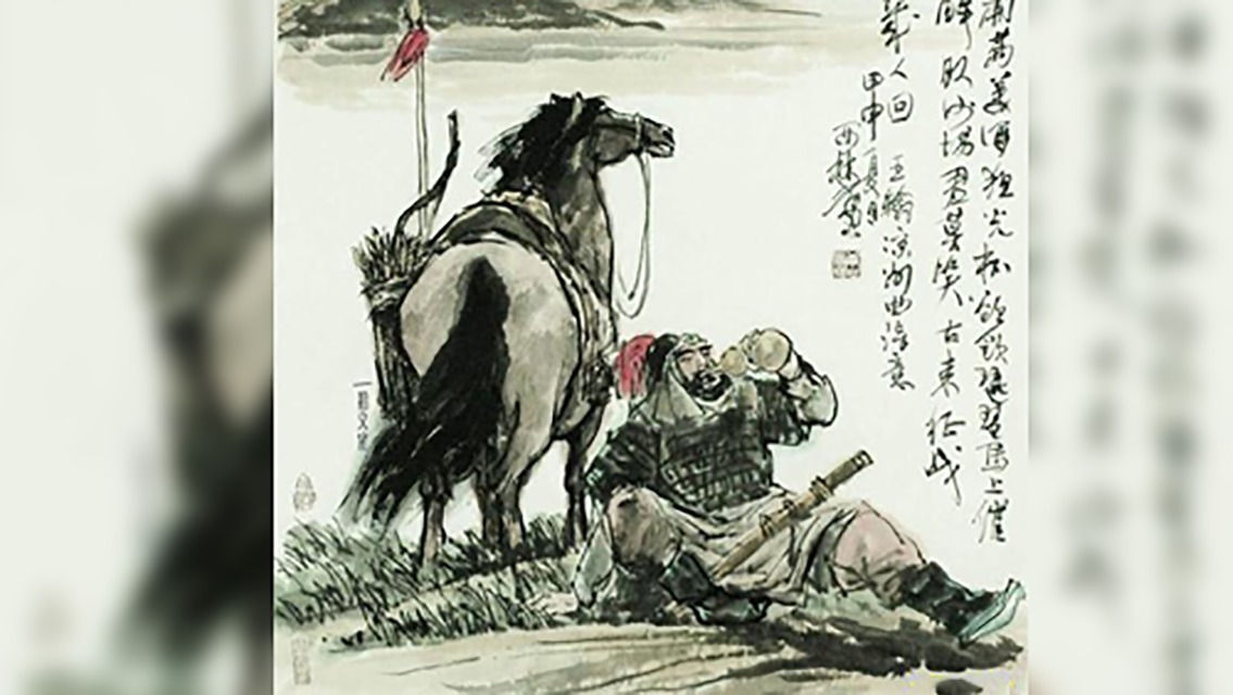 琵琶$你可能不知道唐朝王翰的名字,但是你一定听说过他的这首诗