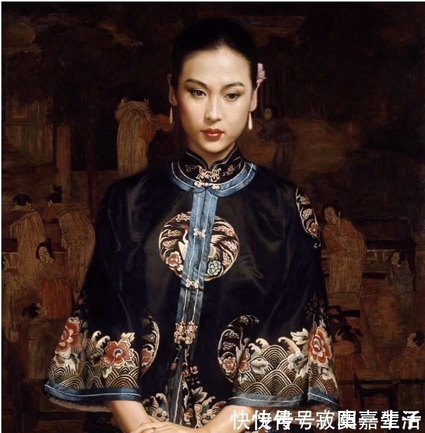 哈默|也只有他的油画,能将传统东方女性的美表现得淋漓尽致