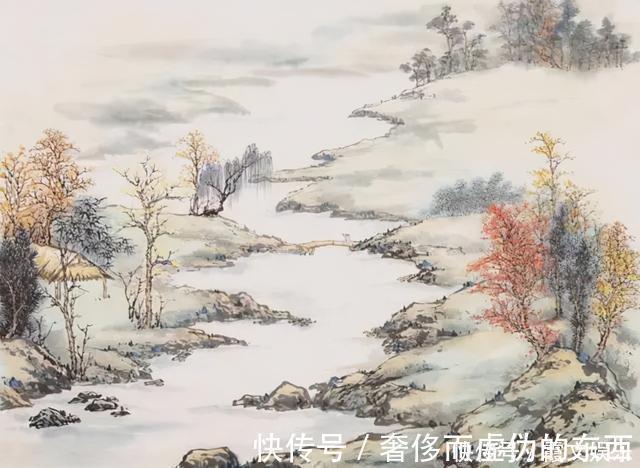 夕阳@10首经典元曲,词虽短,情却长,一生至少要读一次