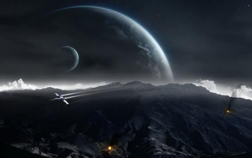 星系团 宇宙的大小超乎你的想象,银河系如同头发丝,地球更是完全看不见