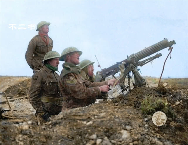 德军|一战彩色老照片索姆河战役真实景象 伤亡130万人惨不忍睹