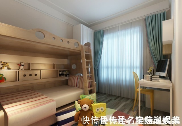 朝气蓬勃感|123平现代三居室以温馨和舒适为主,打造现代舒朗的简约生活