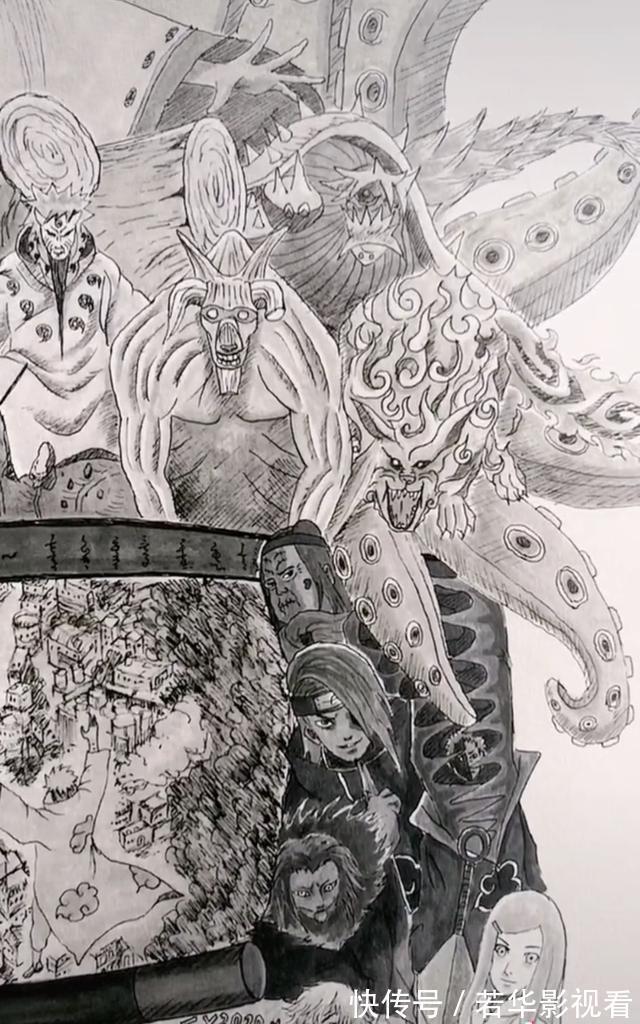 宇智波鼬|网友手绘一幅漩涡鸣人,拍卖1.4万,多人求购,网友:值这个价