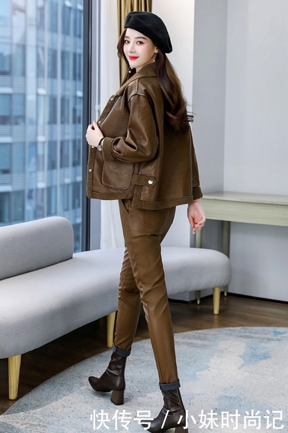 十足|冬季皮衣穿搭, 帅气十足的皮衣你确定不尝试一下么