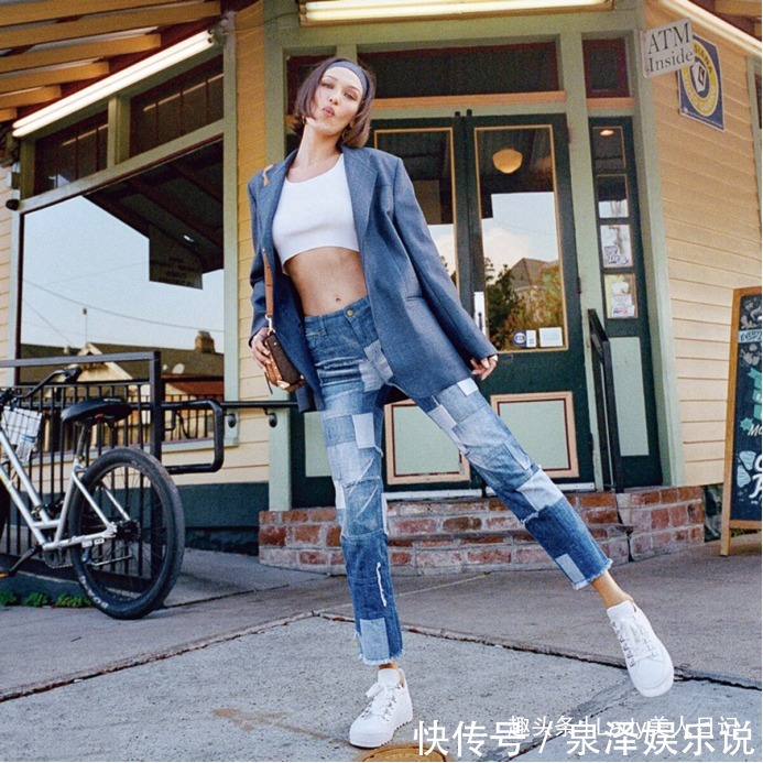 包臀裙 西装+运动内衣简直绝了!秋天这样穿得炸街,早秋穿搭安排好了