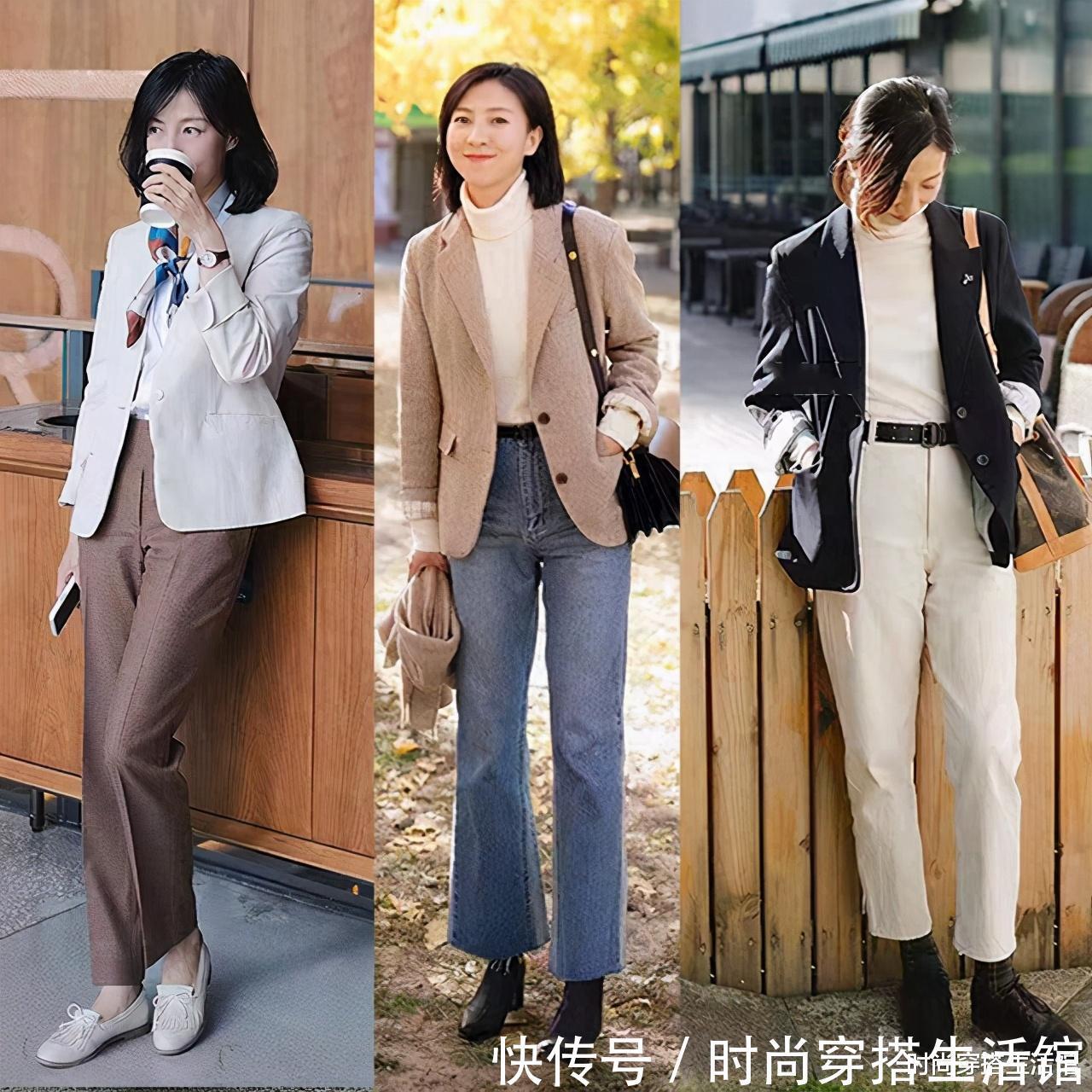 毛衣|这才是真正适合普通人的秋季穿搭,保暖又显瘦,照着穿就很美