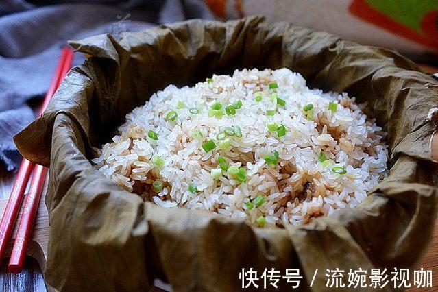 让人欲罢不能的荷香排骨饭,当饭又当菜,荷香渗透到排骨里