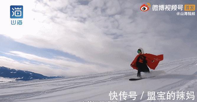 小美|“95后”汉服小姐姐滑雪像剑一样飞舞和仙女似的,网友:仙气飘飘
