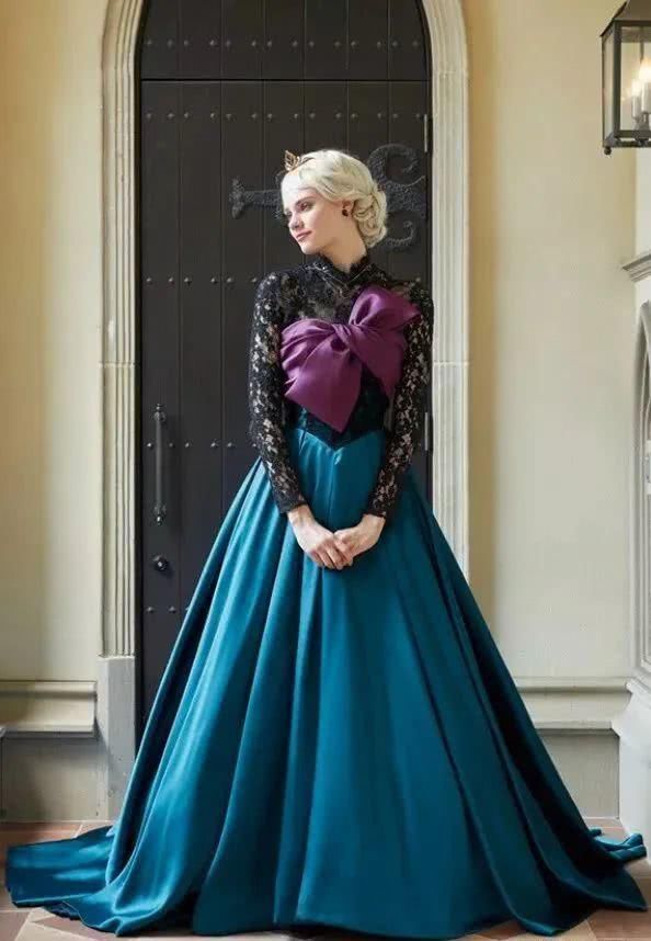 把冰雪奇缘做成婚纱这些迪士尼公主穿的婚纱裙也太好看了