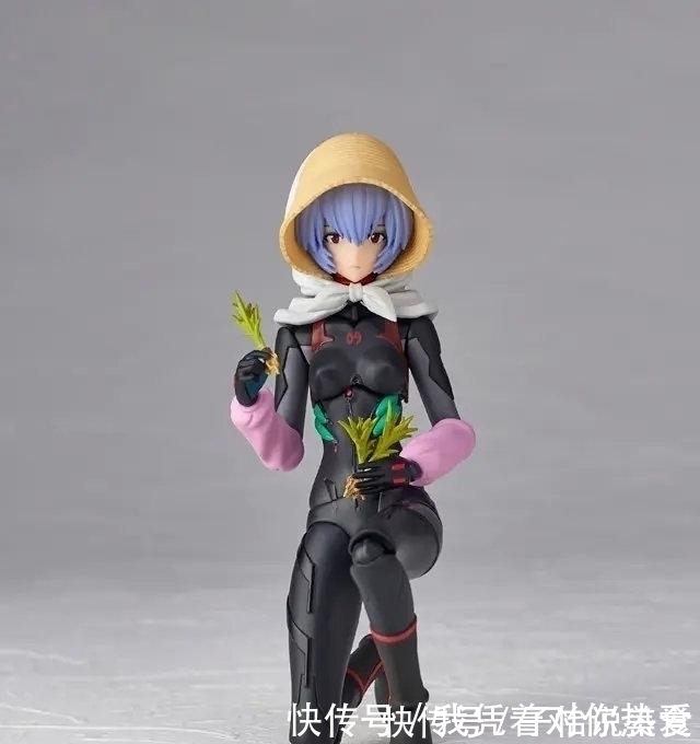 地款|“种地款”绫波丽手办，被称为“新农村福音战士”，如此贴近生活