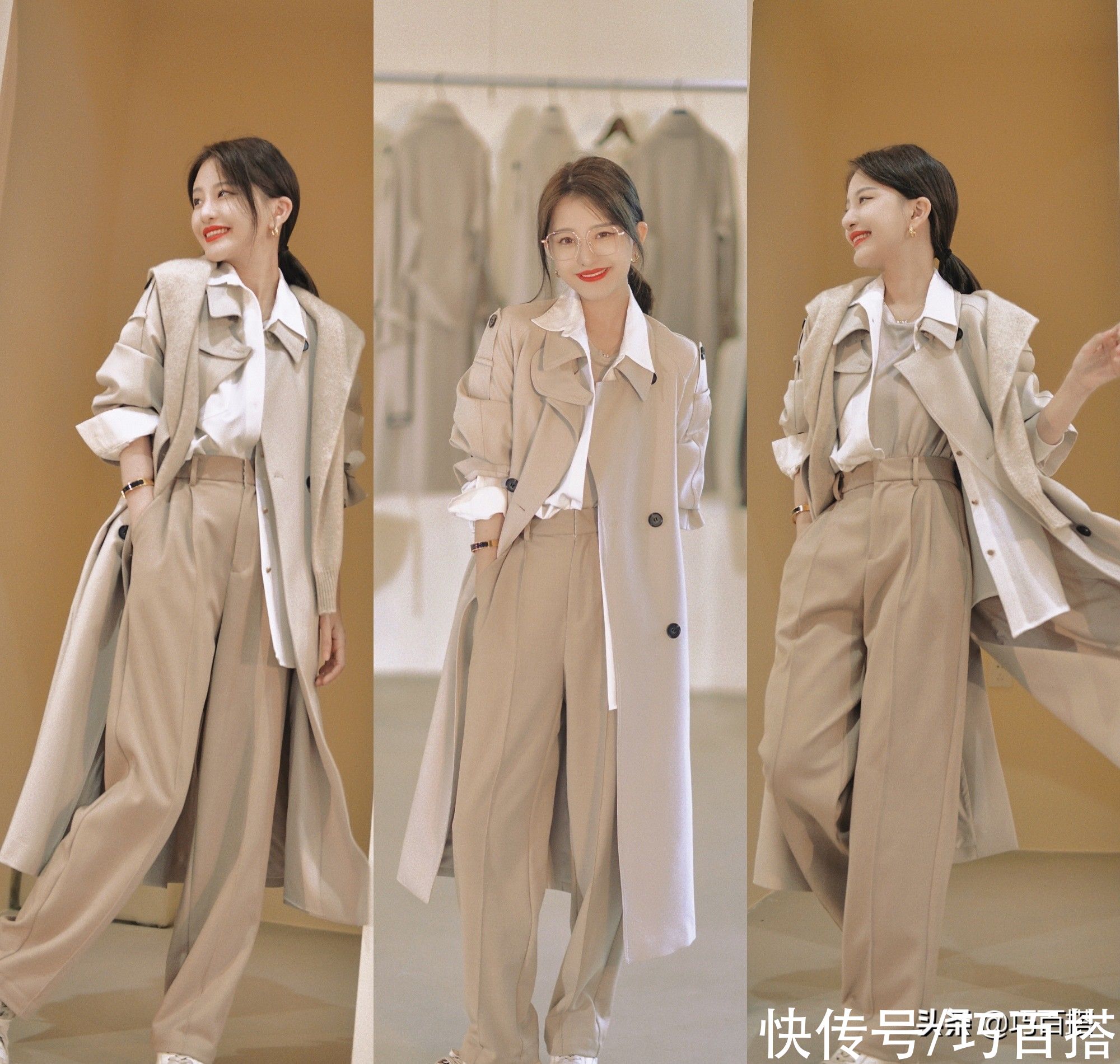 搭配|27套风衣搭配合集，气质范儿十足，堪称秋季百搭之王