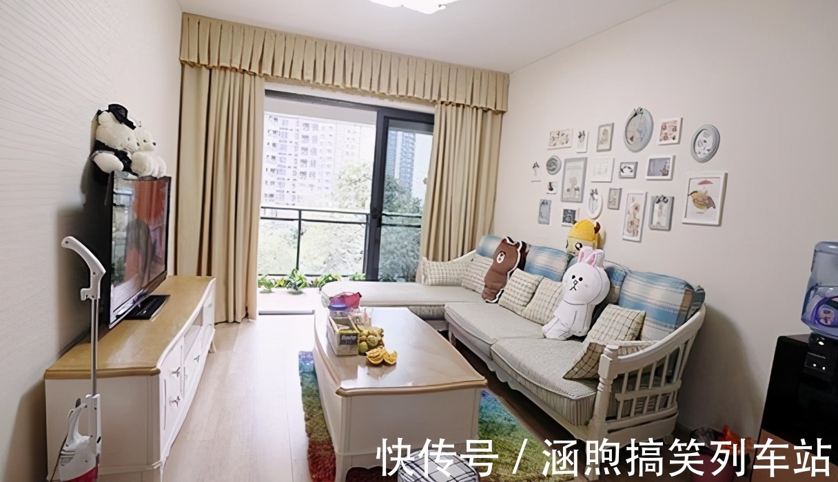 舒适|晒晒表弟的60㎡小婚房,格局超好,简约清新,两侧阳台太舒适了!