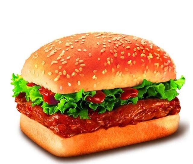 香辣鸡肉堡,不放油的美食,你应该来学习。