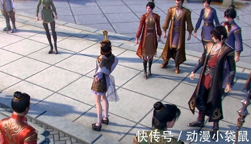 丹王古河!斗破苍穹:小公主夭月登场,小萝莉穿白丝很有味道,却遭萧炎打脸