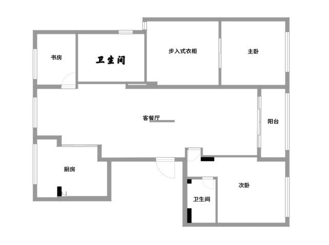 卧室|在这个189平简约风四居室，生活就有了诗和远方