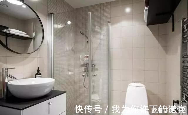 红砖墙|36平一室公寓,餐厨一体,客卧合并,个性红砖墙,装出小豪宅质感