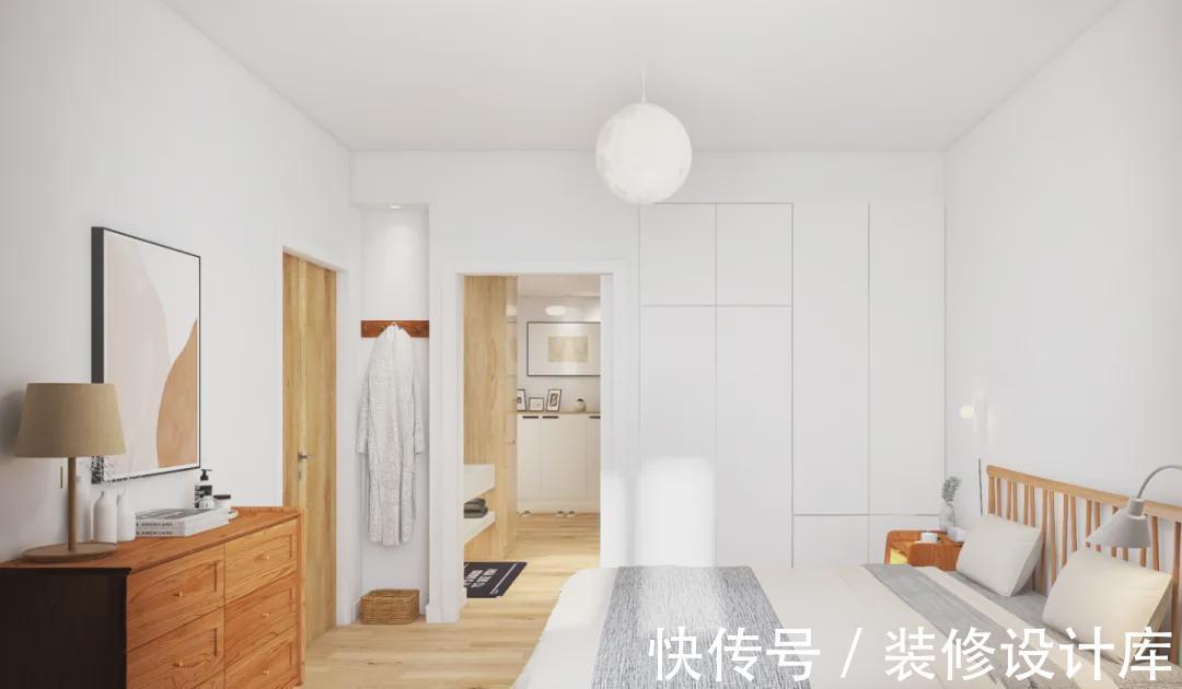 中式|97年的小夫妻,花了8w,把69m2的中式小窝改造成了自由北欧风