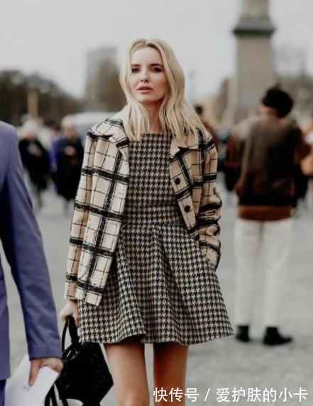 复古格纹|秋季家里纯色单品太多？可以试试复古格纹，经典好搭，气质还显瘦