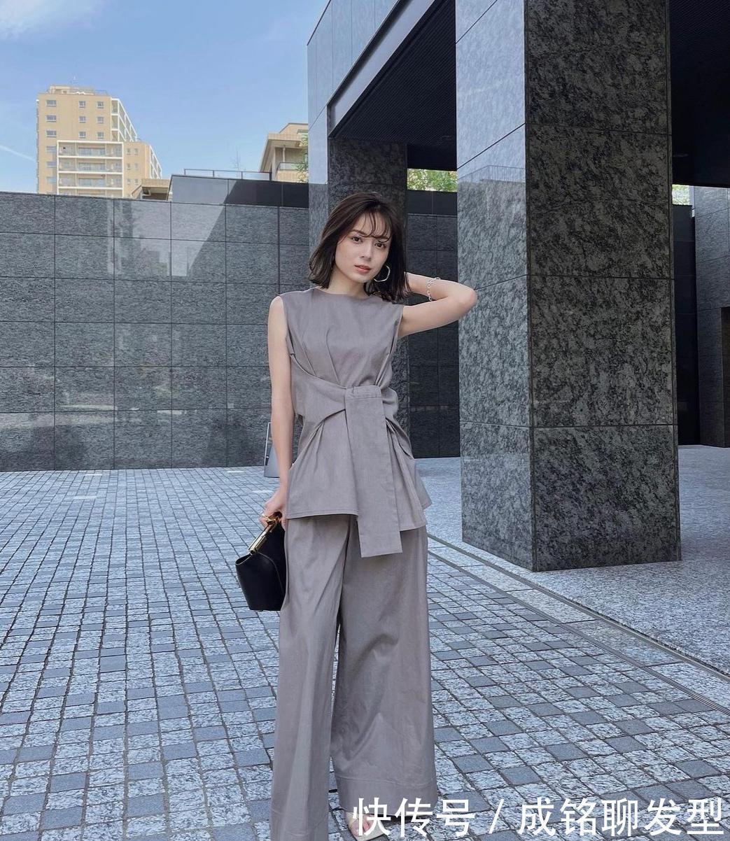 白色衬衫|好看又实用!这位博主的“低饱和度”穿搭法,简约精致优雅又高级