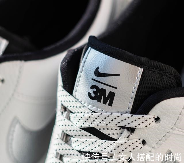 联名 硬核3M x Nike联名！大面积3M材质！鞋带都能反光！