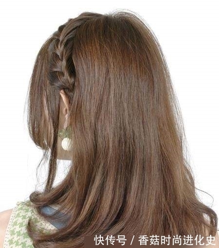 马尾辫|很多人喜欢的这几款时尚编发,扎上很显年轻,倍有面子!