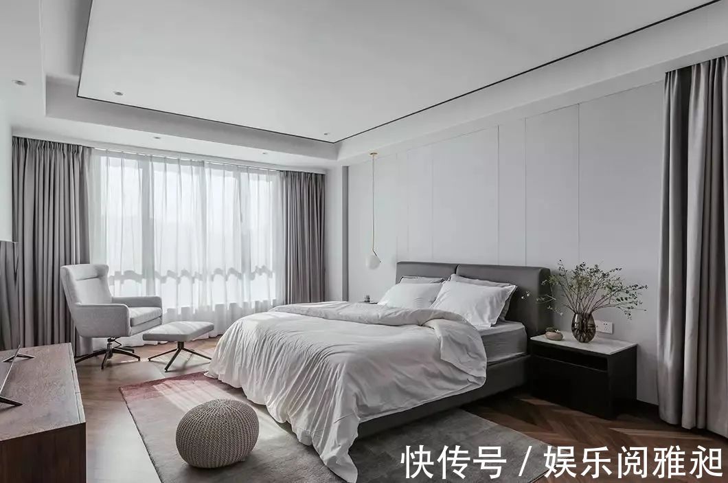 现代|262㎡现代简约大平层,简洁纯粹的空间,生活从容自然