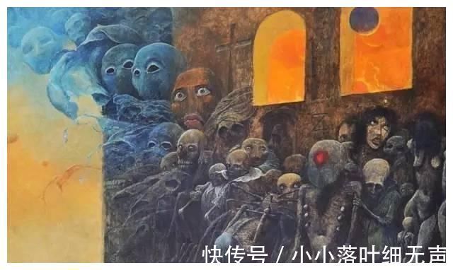 山海经&他因车祸心脏骤停10分钟，醒后画出记忆中的地狱，看着吓人