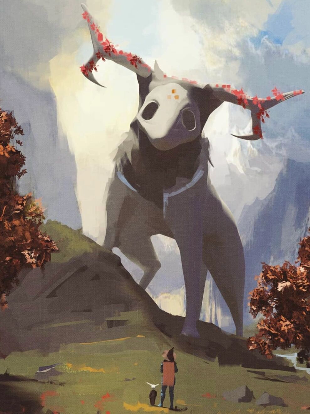 Jones|插画分享|吉卜力风Bryn Jones