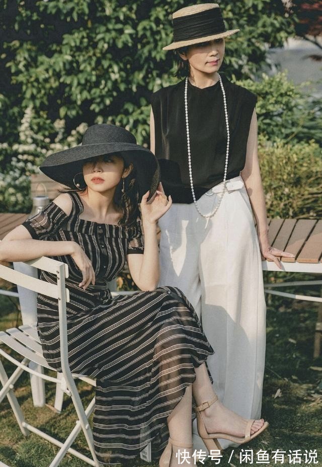 度假|暑期度假怎么穿才时髦上照?跟三木母女这样穿,每套都值得照搬
