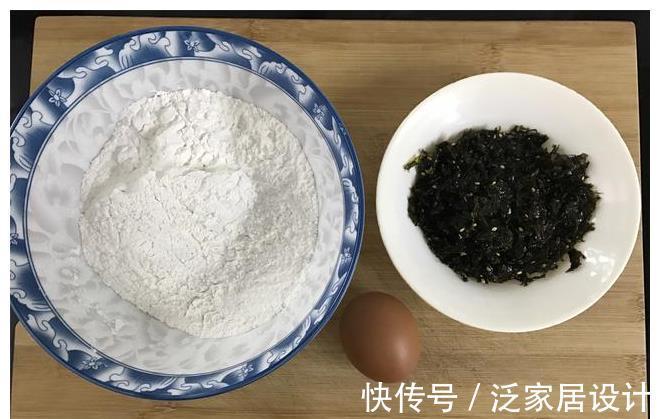 做法|孩子最爱的早餐饼，咸鲜软糯，做法简单，10分钟上桌