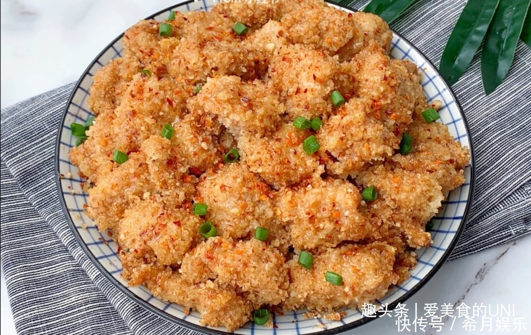  好吃不胖，减脂期也可以吃的粉蒸鸡胸肉