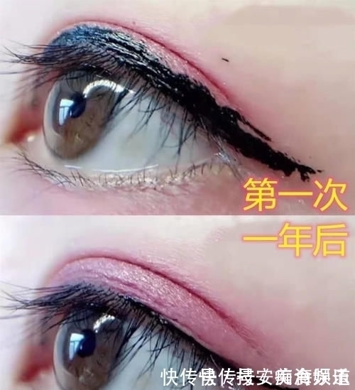 眼部|第一次化妆VS一年后,肿眼泡变桃花眼,看到最后高,实在是高