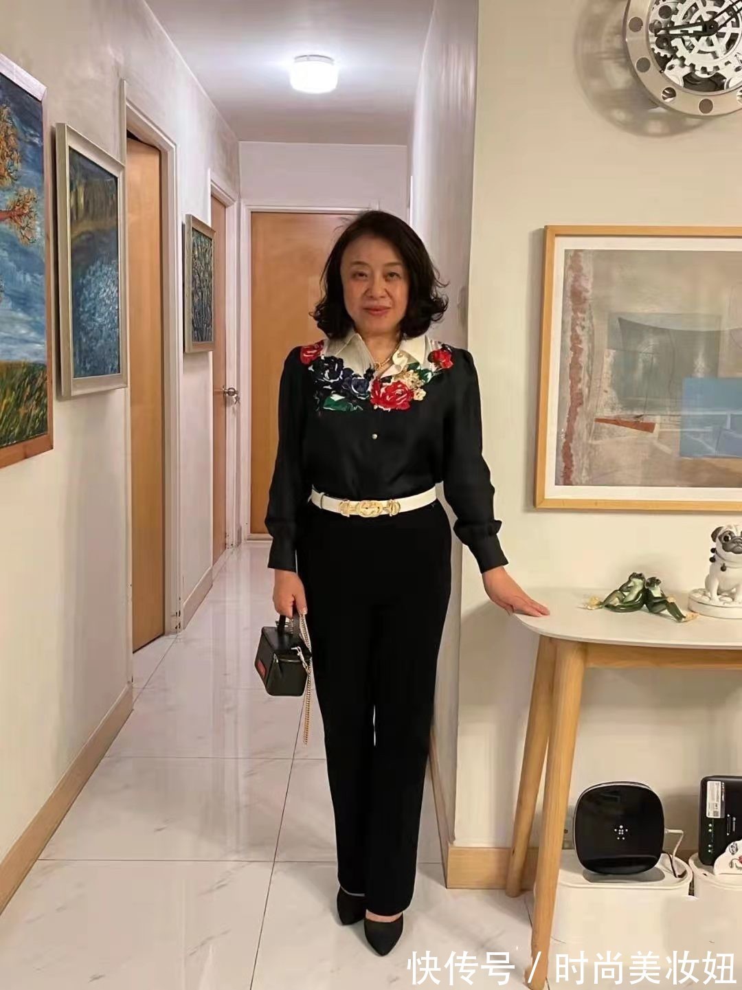 秋冬|50岁女人身材微胖长相平平,靠穿搭打造高级气质,会穿太重要