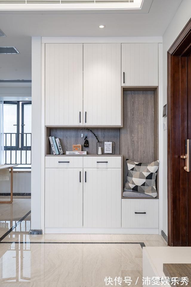 床头墙|简单装修的新房,还没入住就已经很漂亮了,最满意全屋定制的柜子